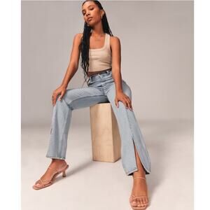 Abercrombie & Fitch Jeans Size 32 / 14 Curve Love Ultra High Rise 90s Straight